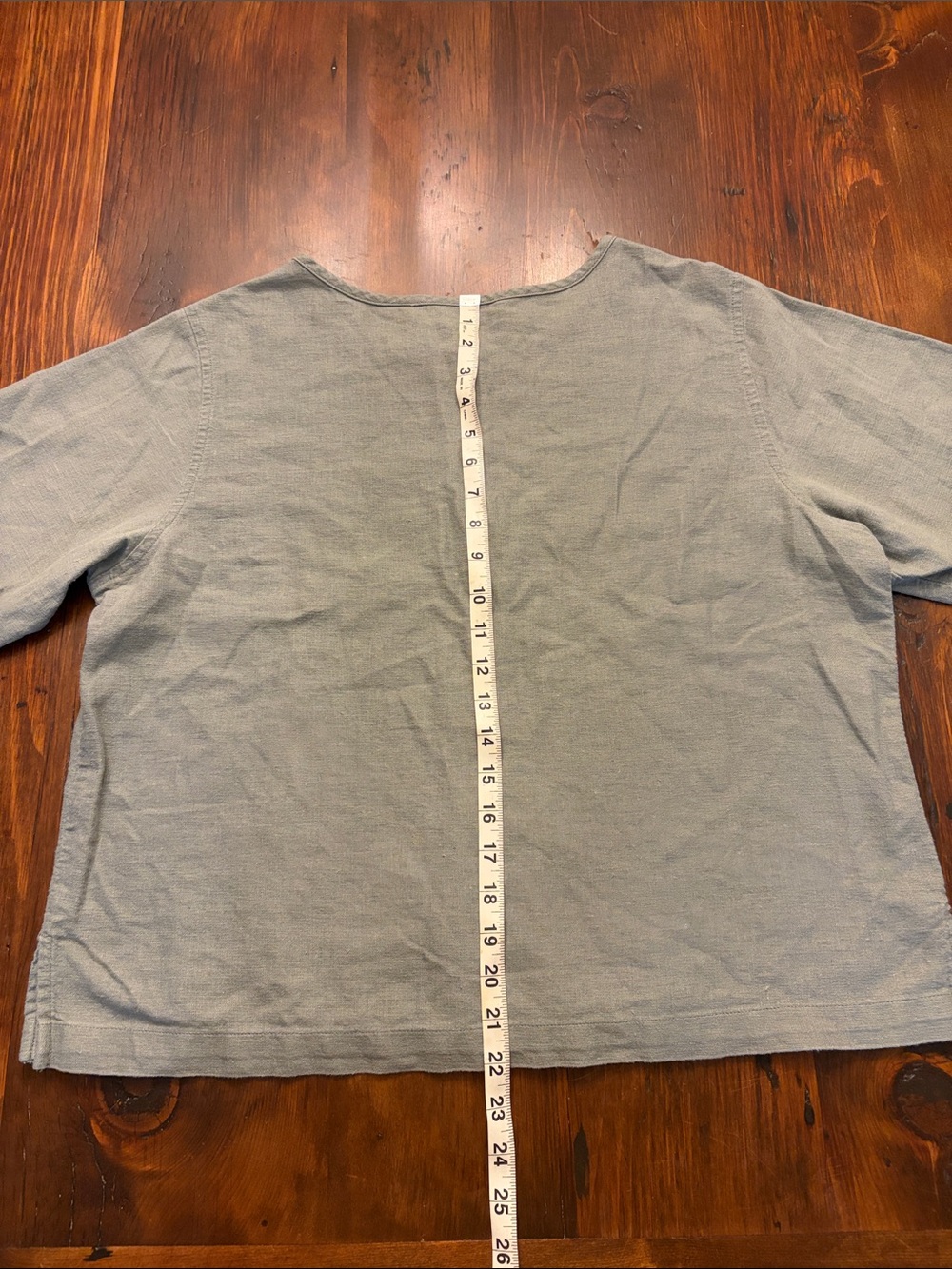 Vintage Erika & CO. Cotton/Linen Blend Top - Picture 4 of 7